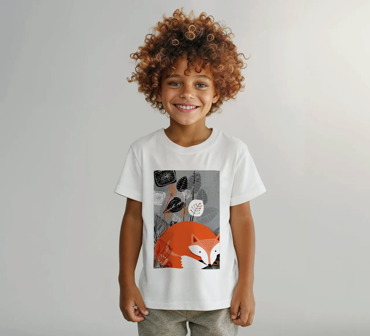 Fox t-shirt bambini da Rocket68