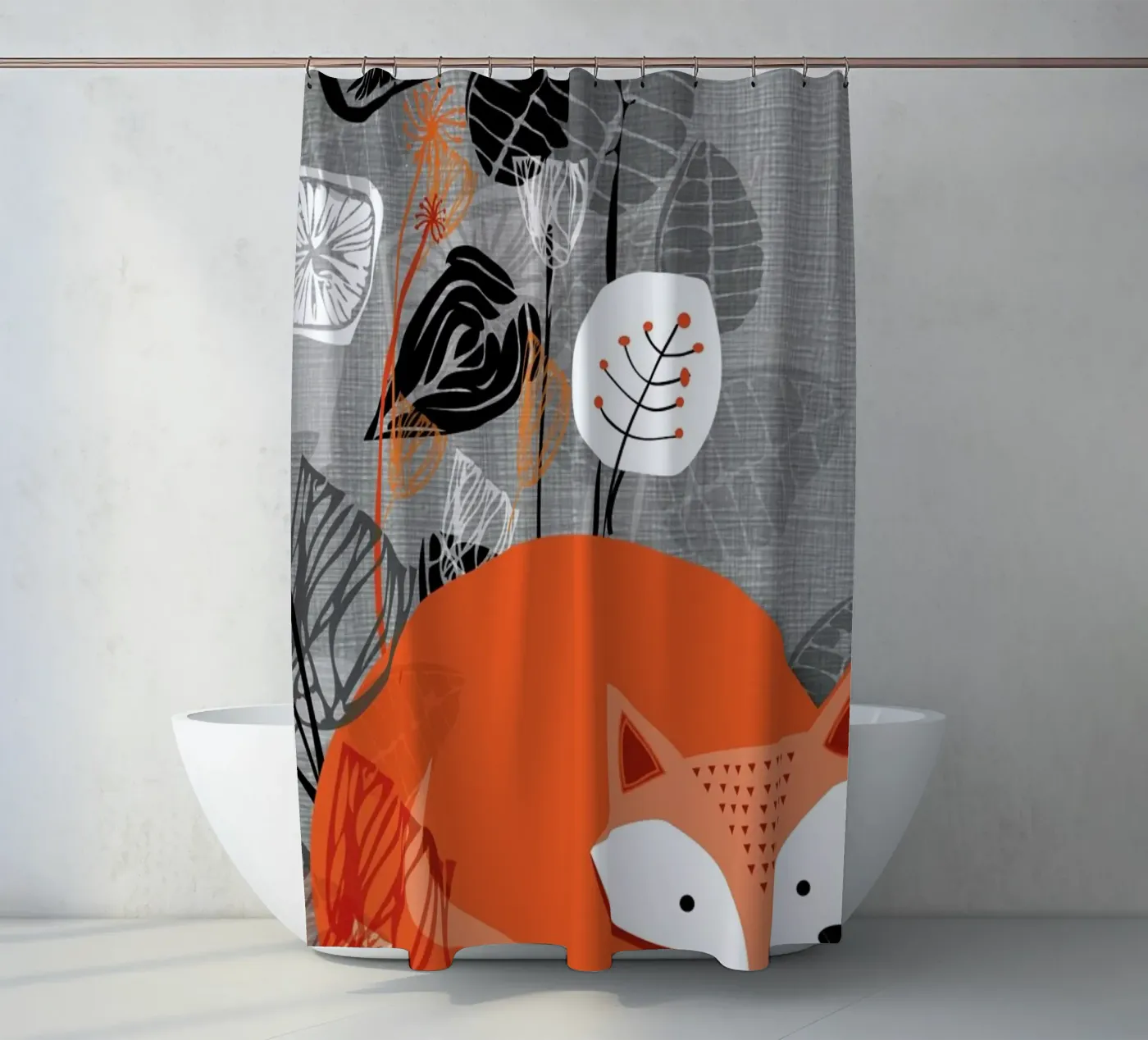 Fox Duschvorhang von Rocket68