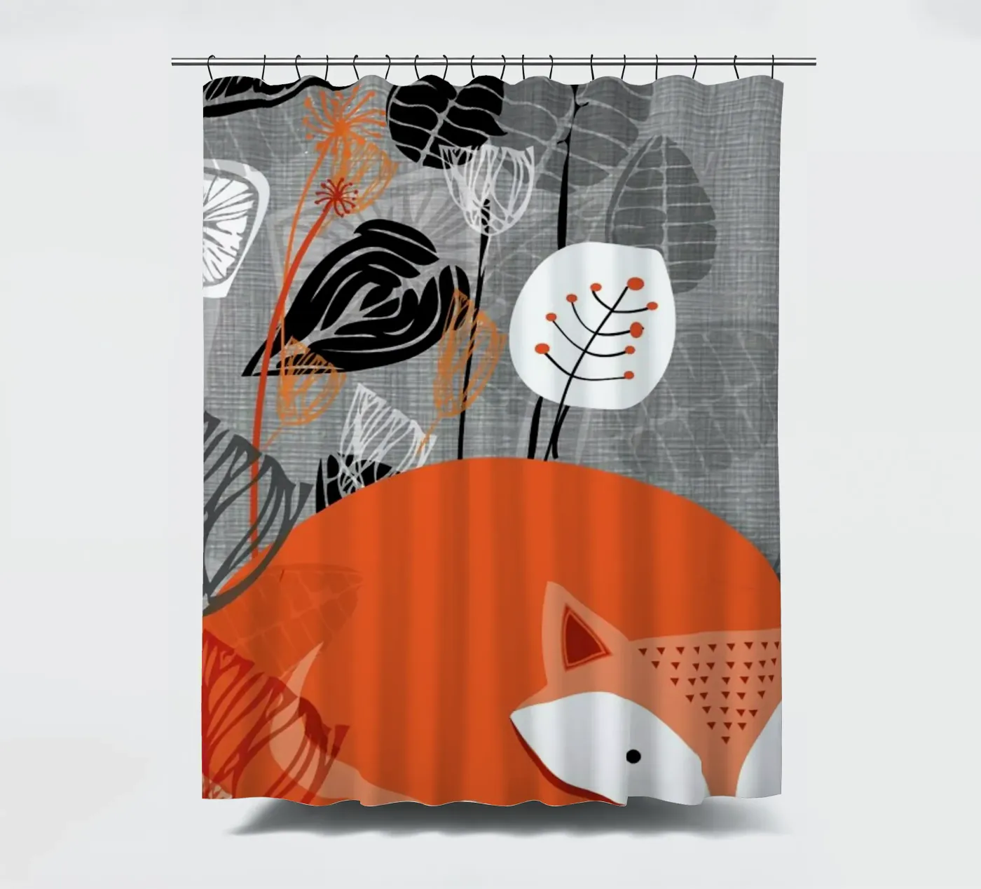 Fox Duschvorhang von Rocket68