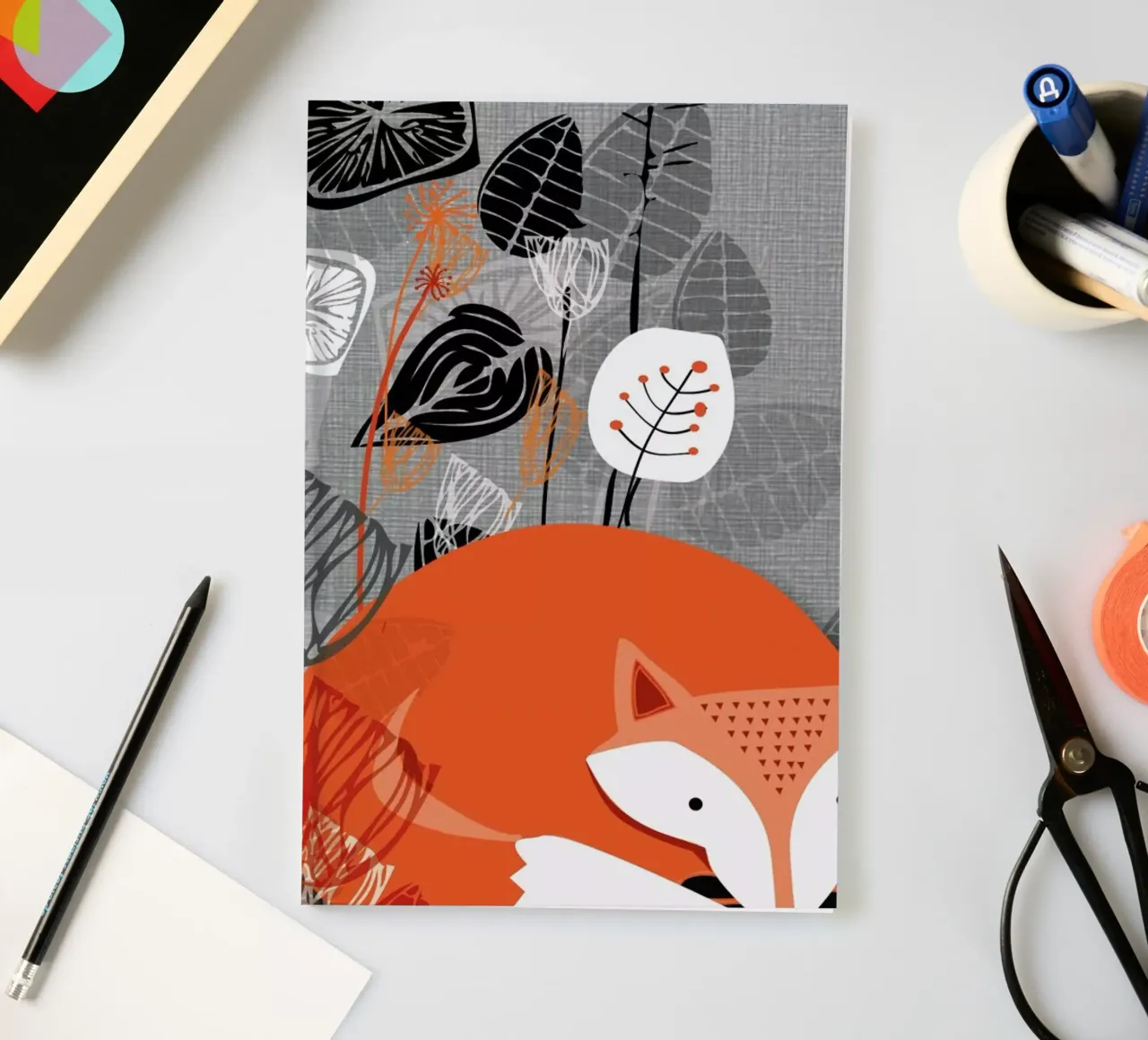 Fox notebook by Rocket68