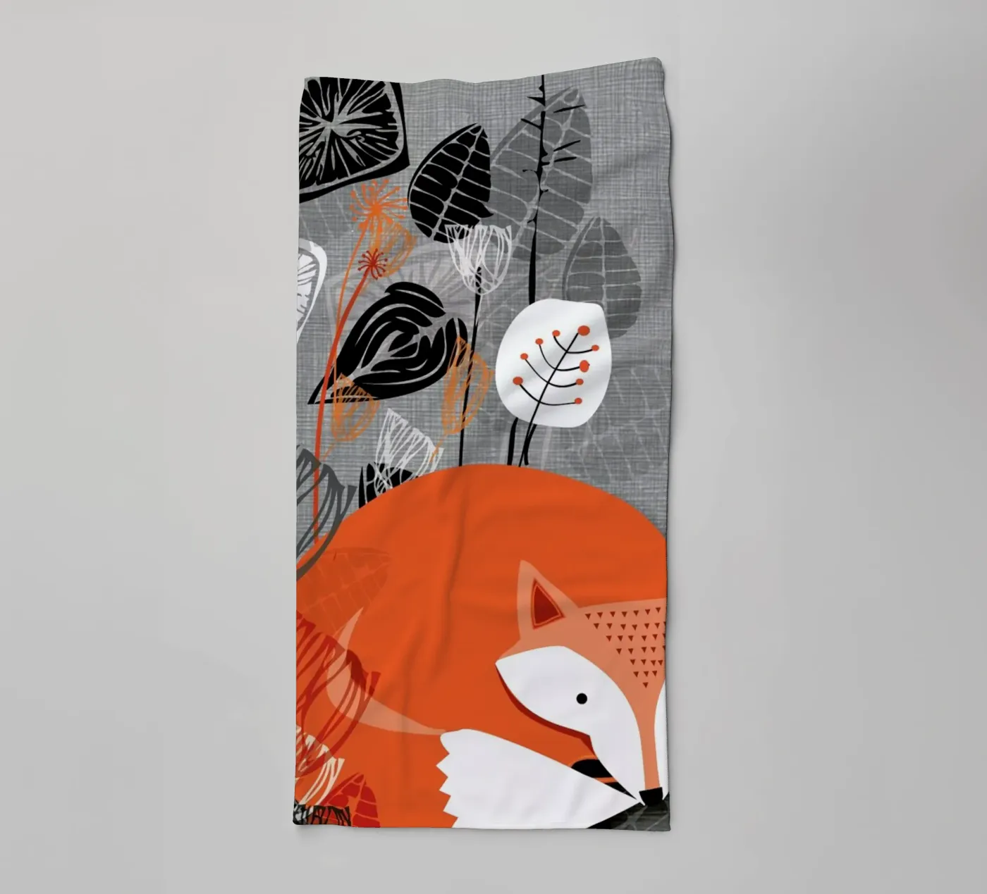 Fox towel by Rocket68