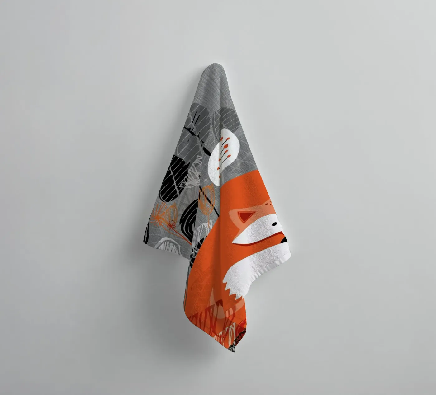 Fox towel by Rocket68