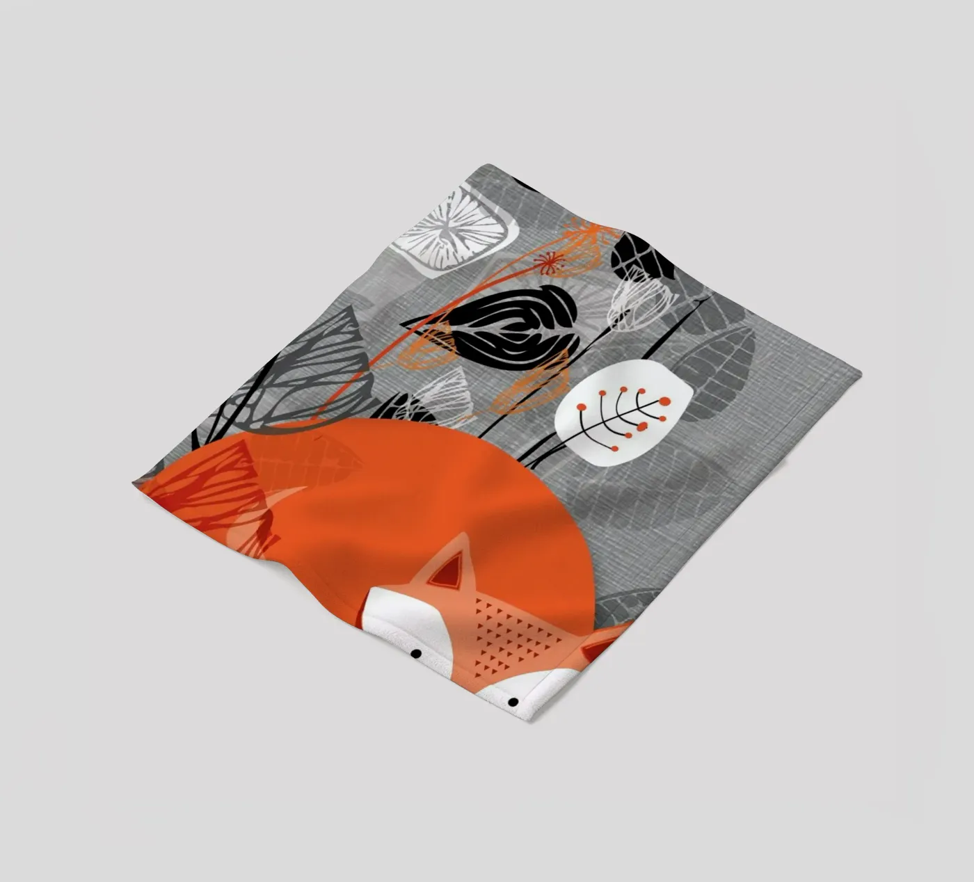 Fox fleece blanket by Rocket68
