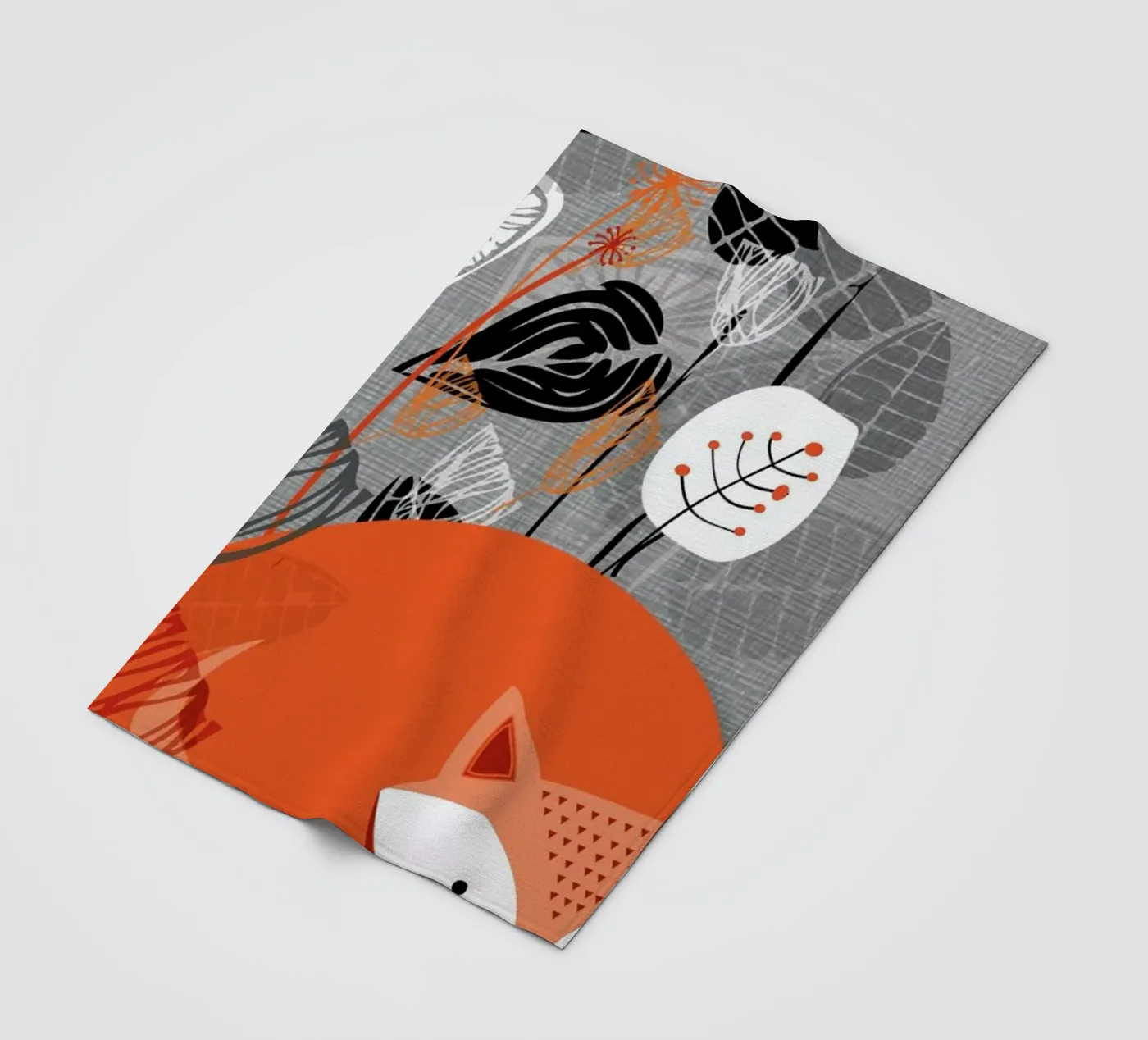 Fox fleece blanket by Rocket68