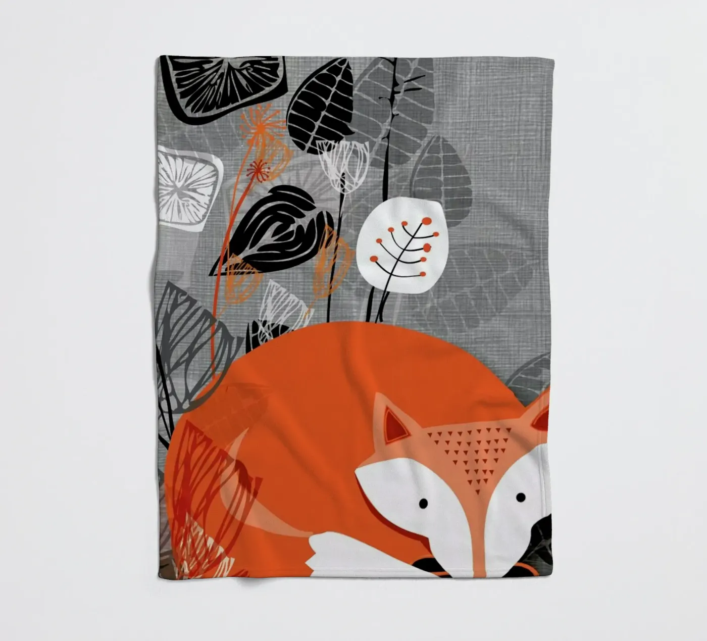 Fox Fleecedecke von Rocket68