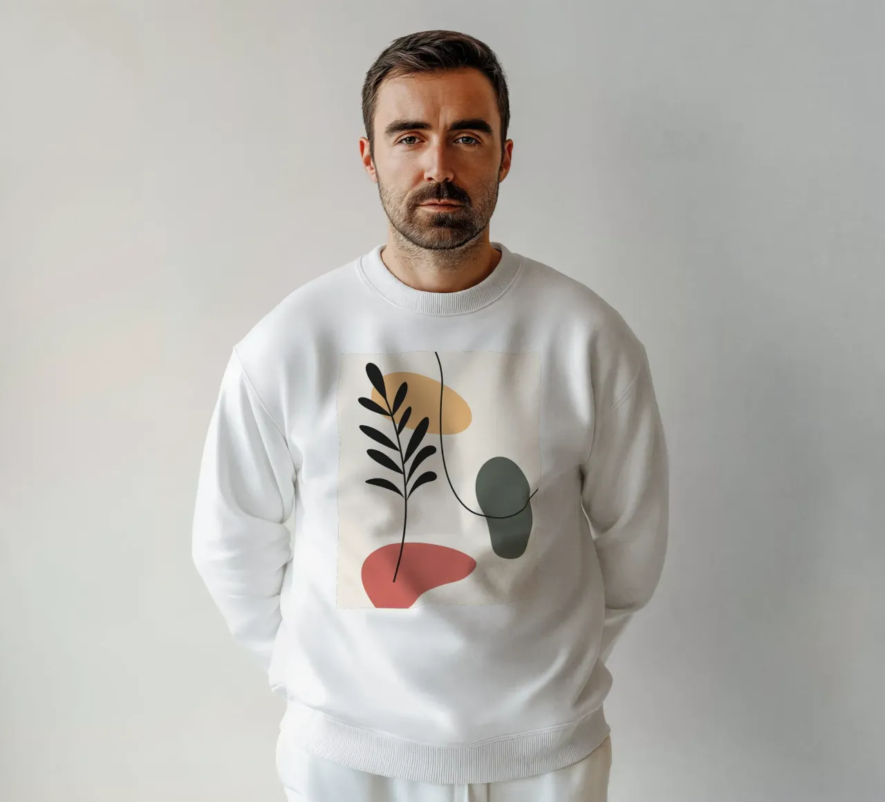 Forme colorate ed eleganti felpa da Locquinn Fuller