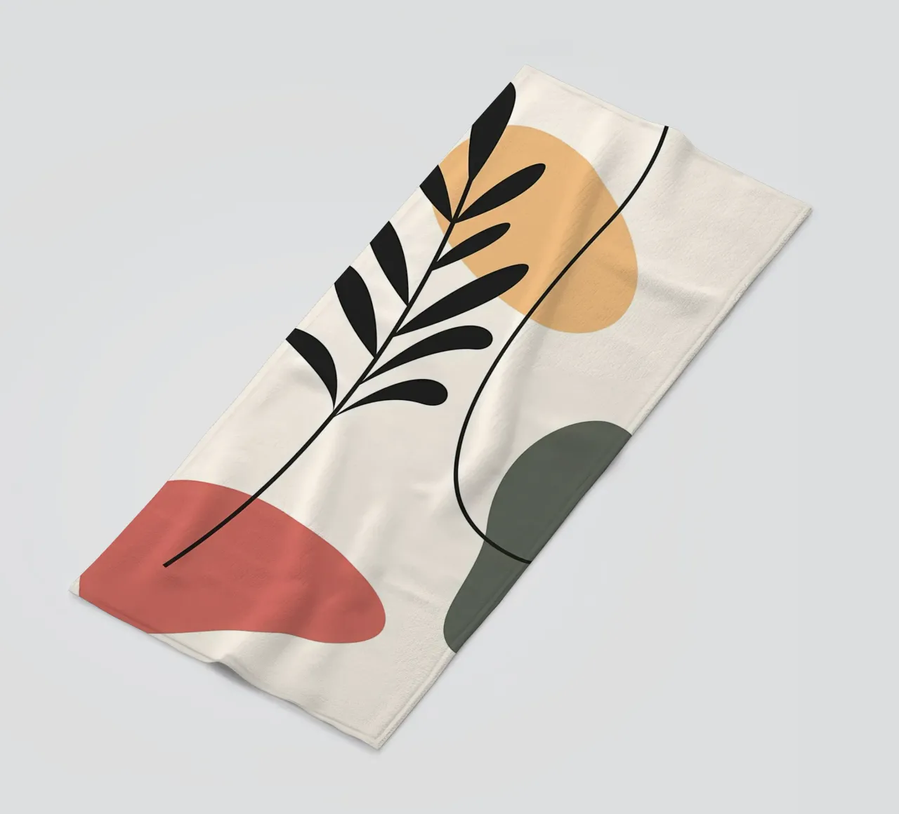 Forme colorate ed eleganti telo mare da Locquinn Fuller