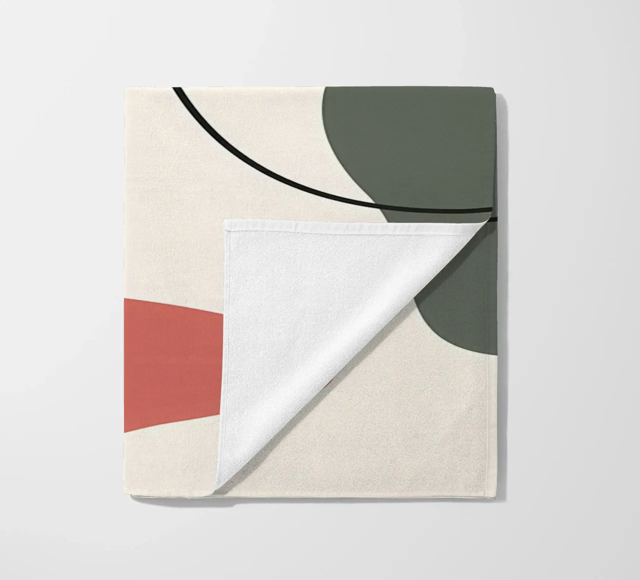 Forme colorate ed eleganti telo mare da Locquinn Fuller