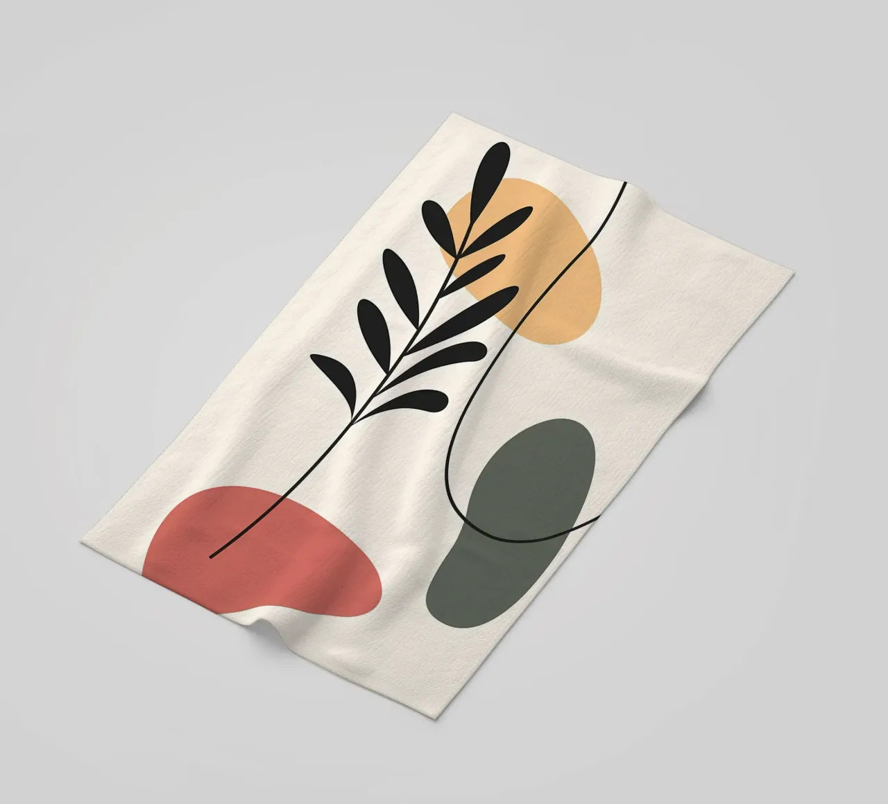 Forme colorate ed eleganti telo mare da Locquinn Fuller