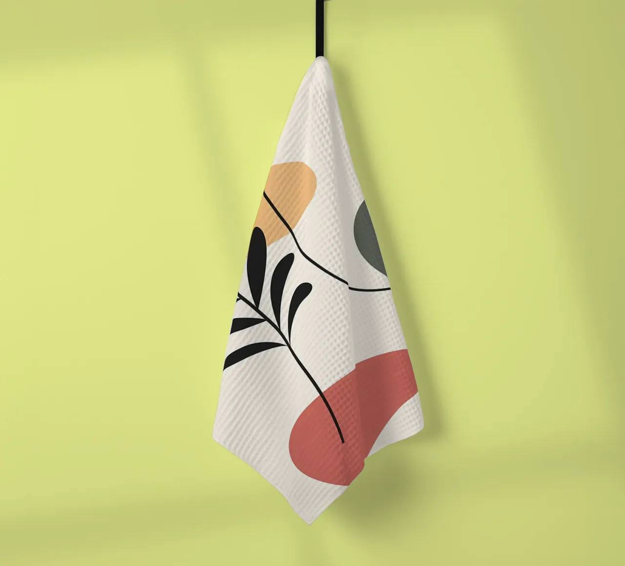 Forme colorate ed eleganti canovaccio da cucina da Locquinn Fuller