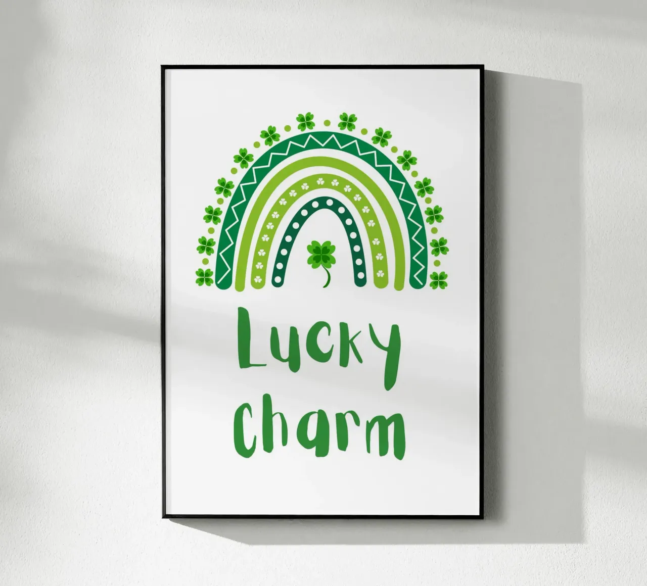 Lucky Charm plexiglass da HolidaysCandyWalls