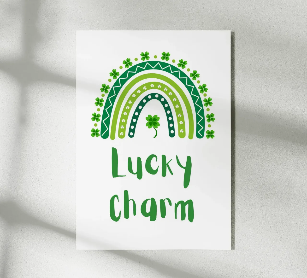 Lucky Charm plexiglass da HolidaysCandyWalls