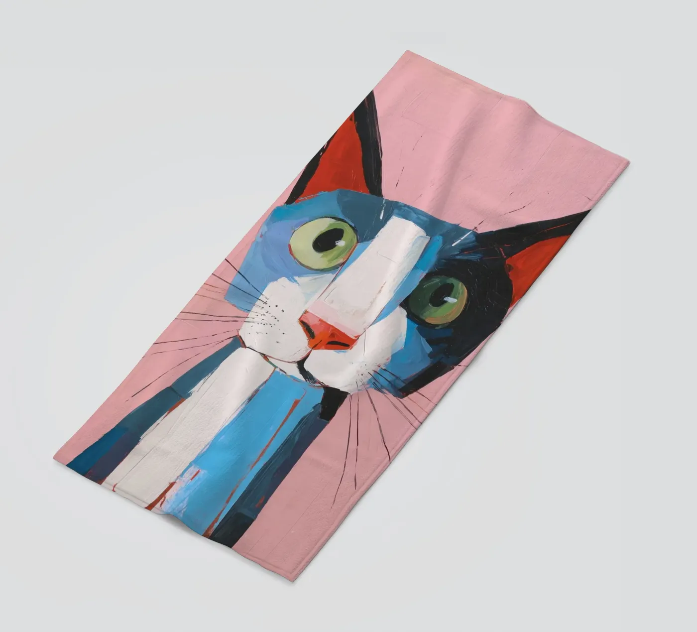 Curious Blue Cat telo mare da DARIA IVANOVNA