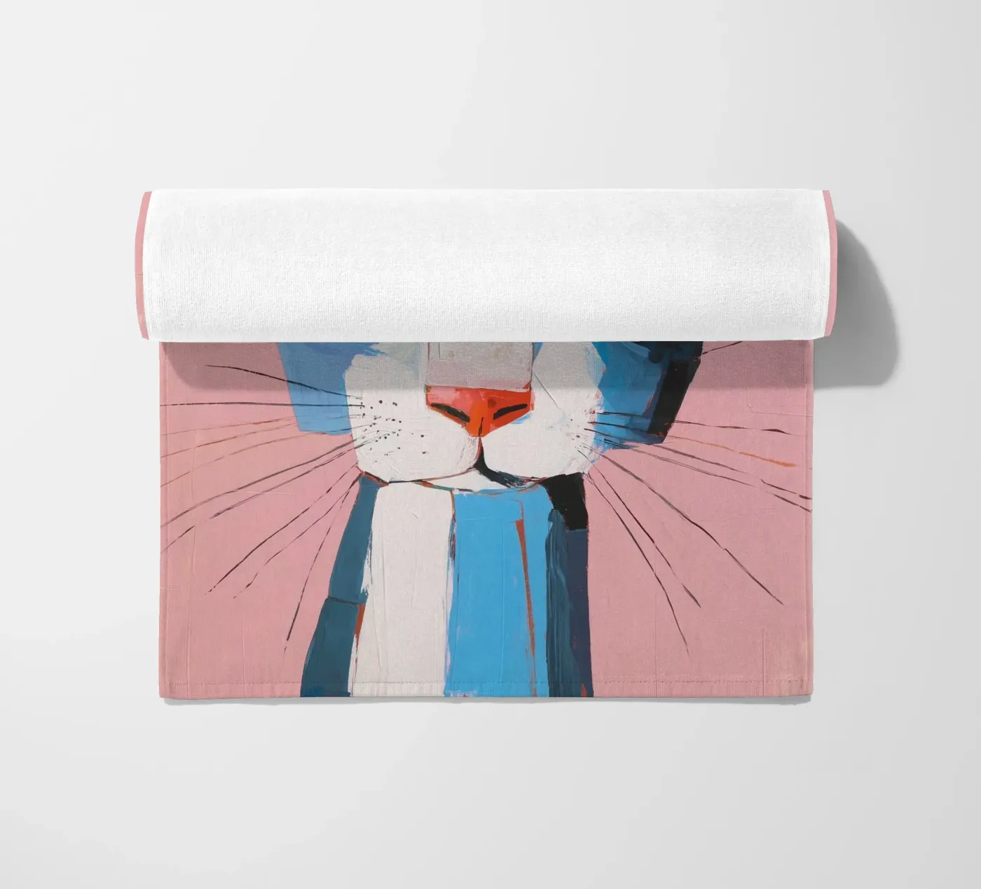 Curious Blue Cat telo mare da DARIA IVANOVNA