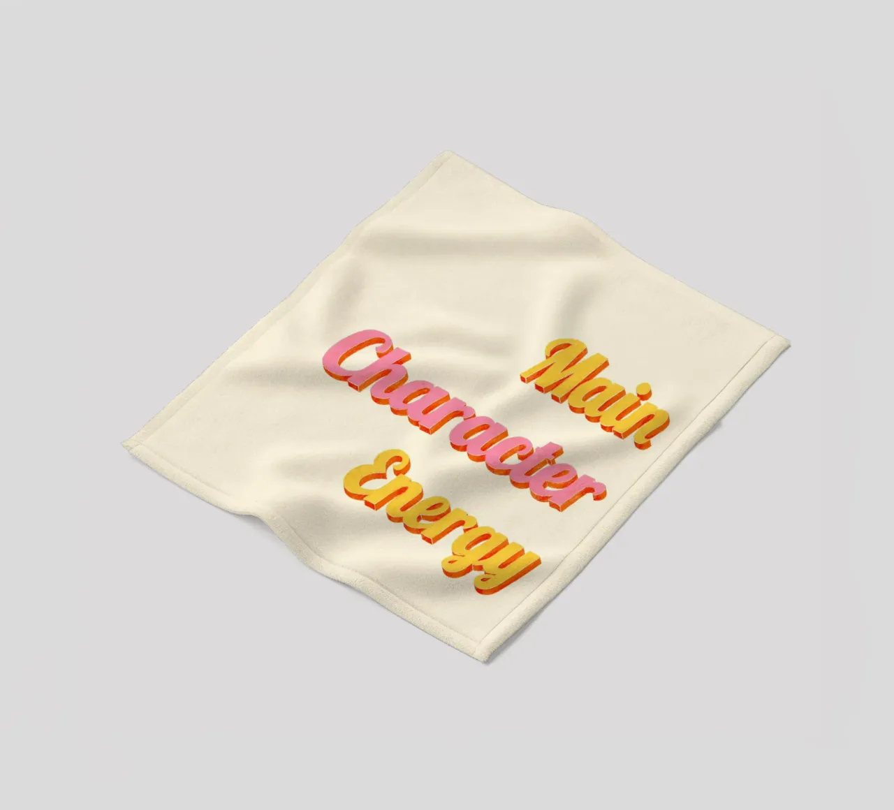 Main Character Energy coperta in pile da nicigabrieldesigns