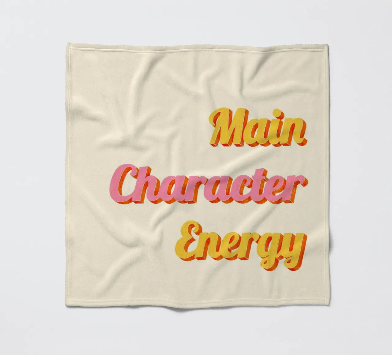 Main Character Energy coperta in pile da nicigabrieldesigns