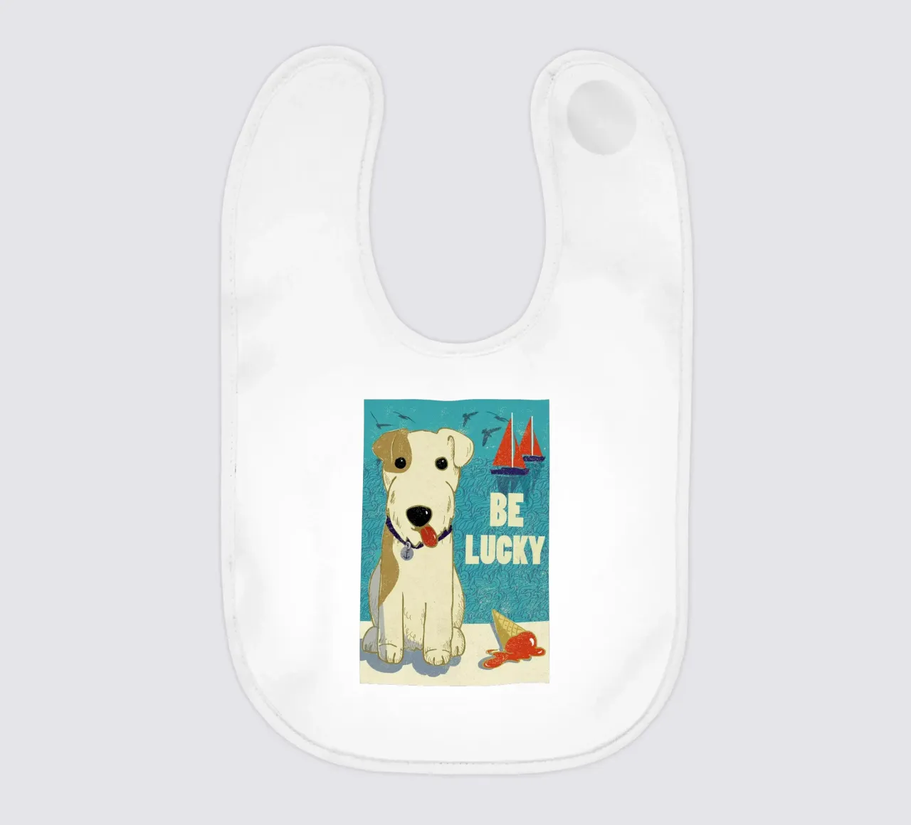 Be Lucky bavaglino da Rocket68