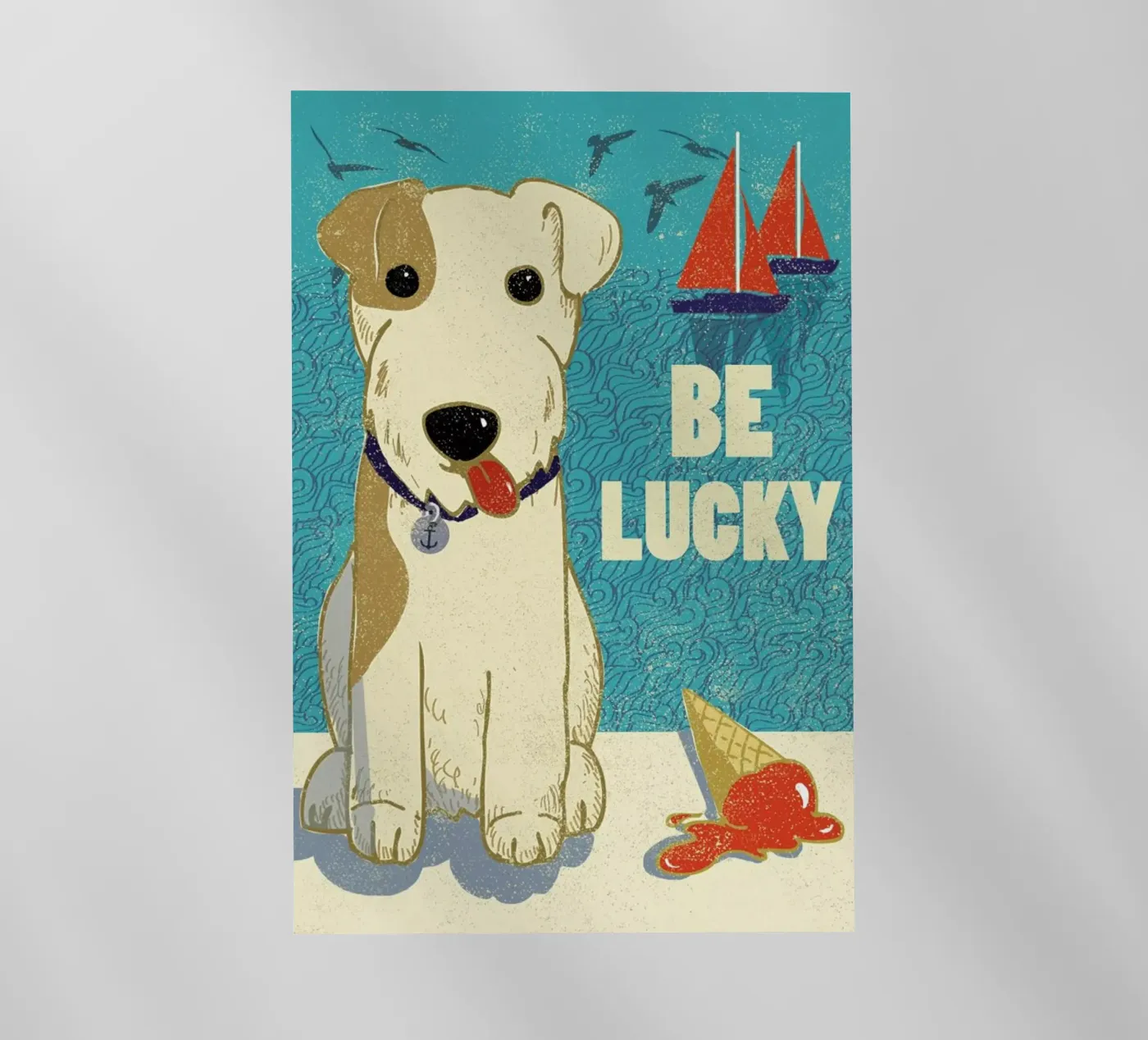 Be Lucky pellicola backlit da Rocket68