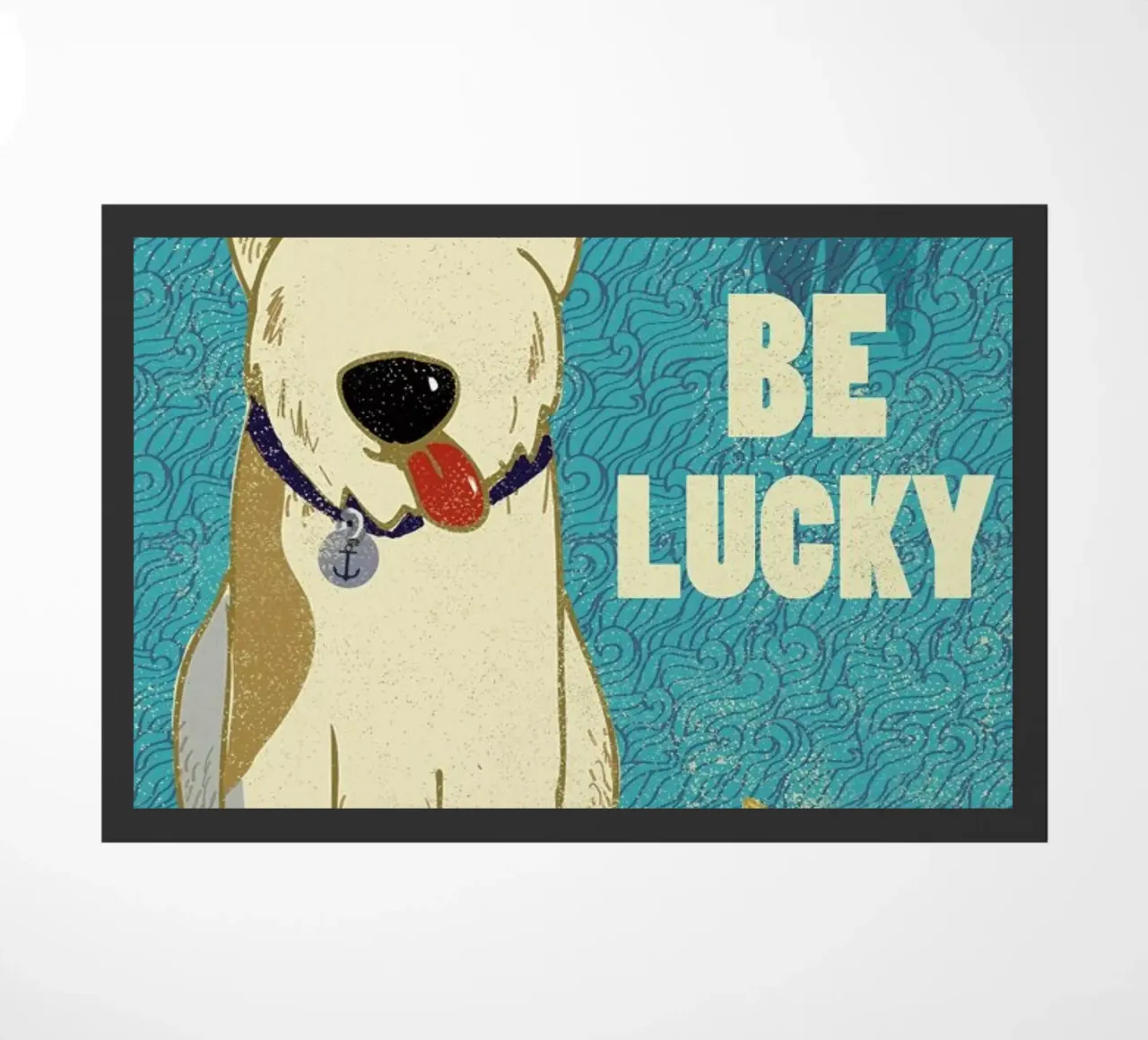 Be Lucky deurmat van Rocket68