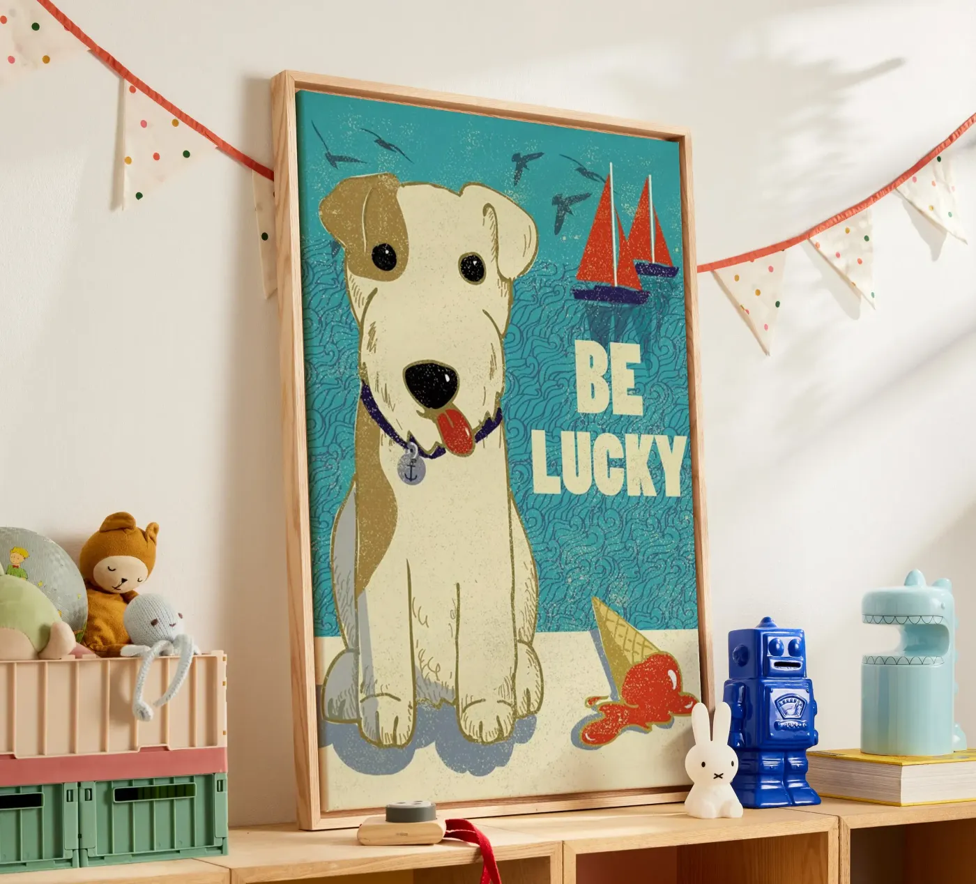 Be Lucky tela da Rocket68