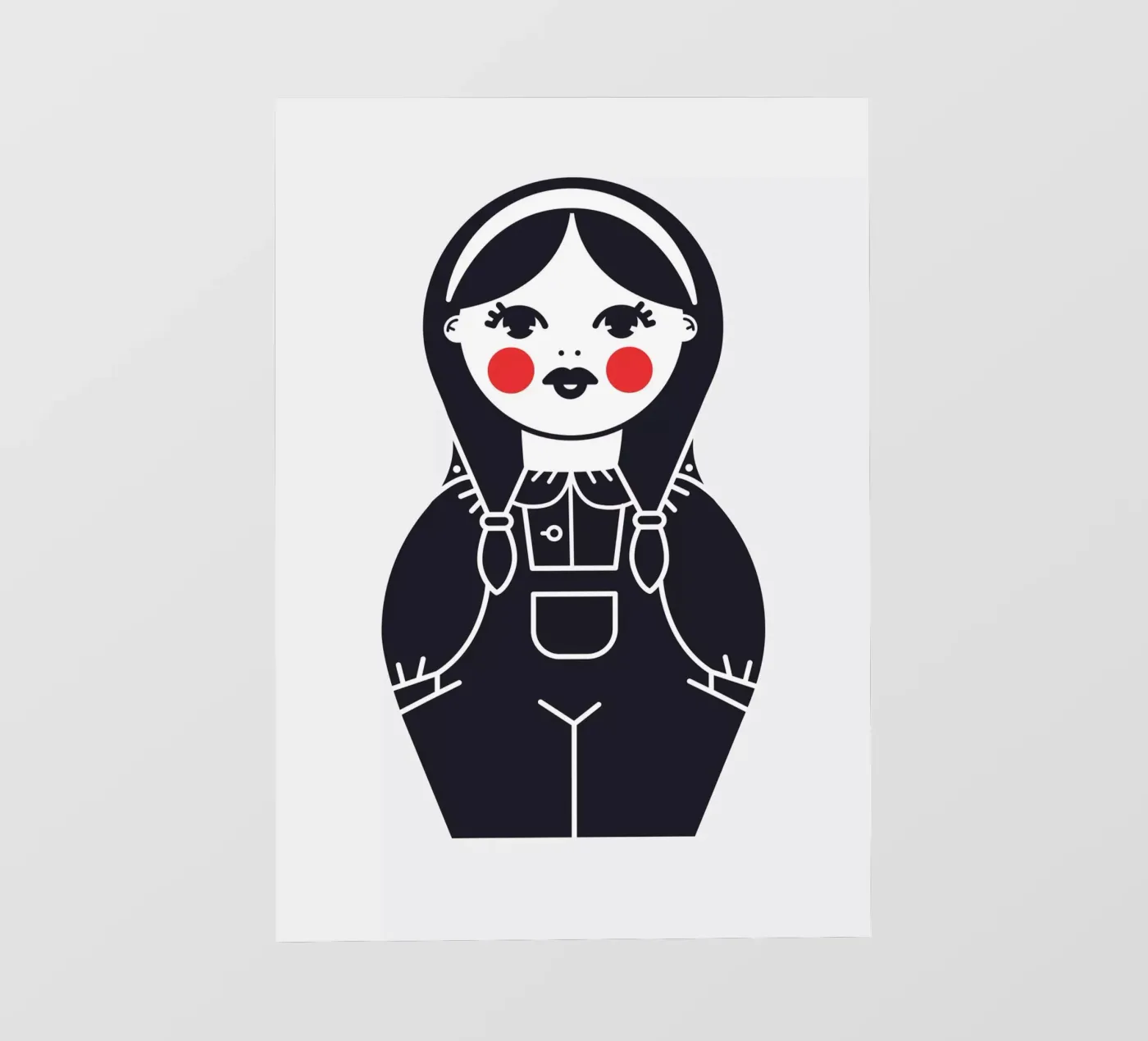 Eva backlit folie van Lidia Blomgren