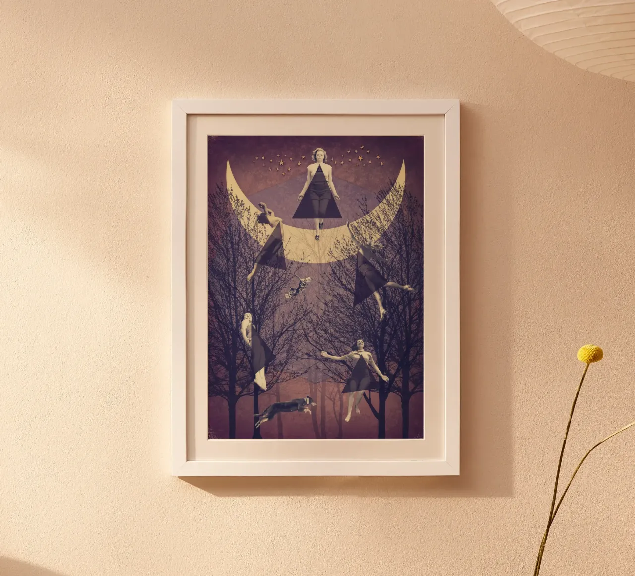 Il volo poster con telaio in alluminio da Eva Nev