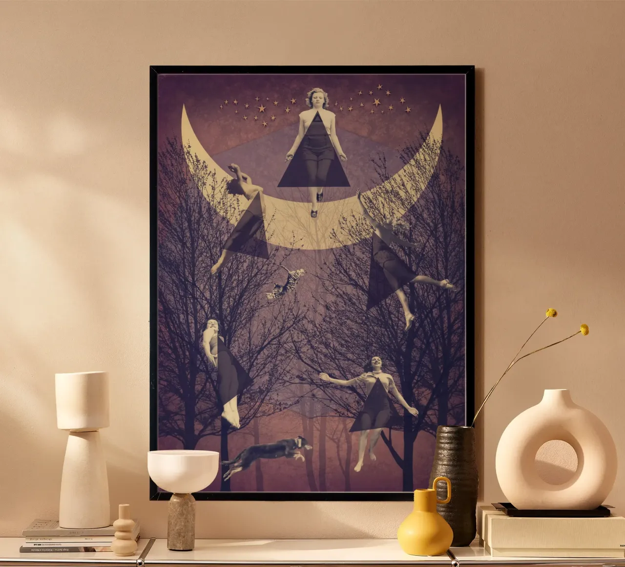 Il volo poster con telaio in alluminio da Eva Nev