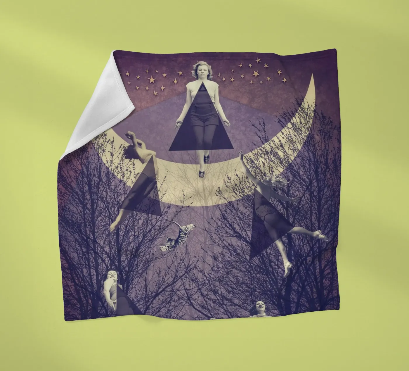 Der Flug Fleecedecke von Eva Nev