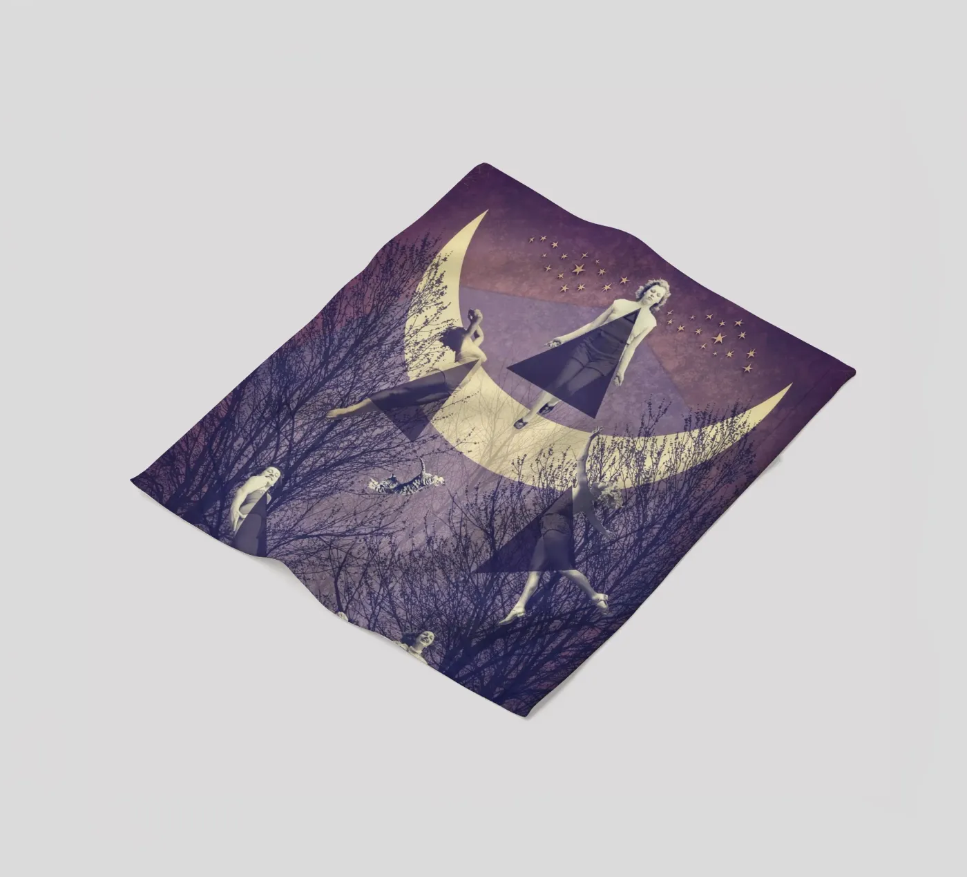 Der Flug Fleecedecke von Eva Nev