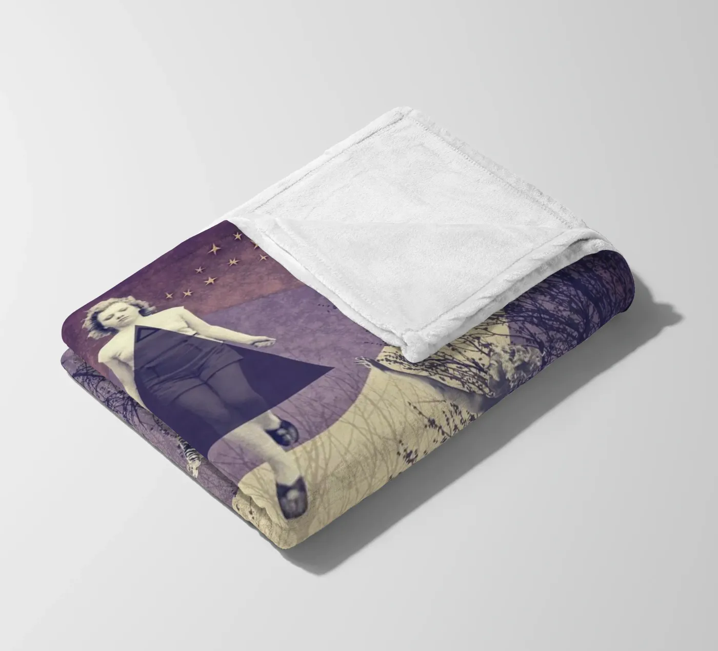 Der Flug Fleecedecke von Eva Nev