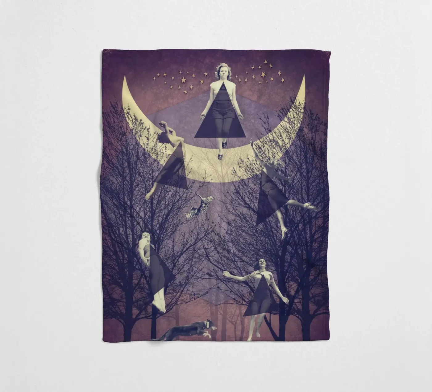 Der Flug Fleecedecke von Eva Nev