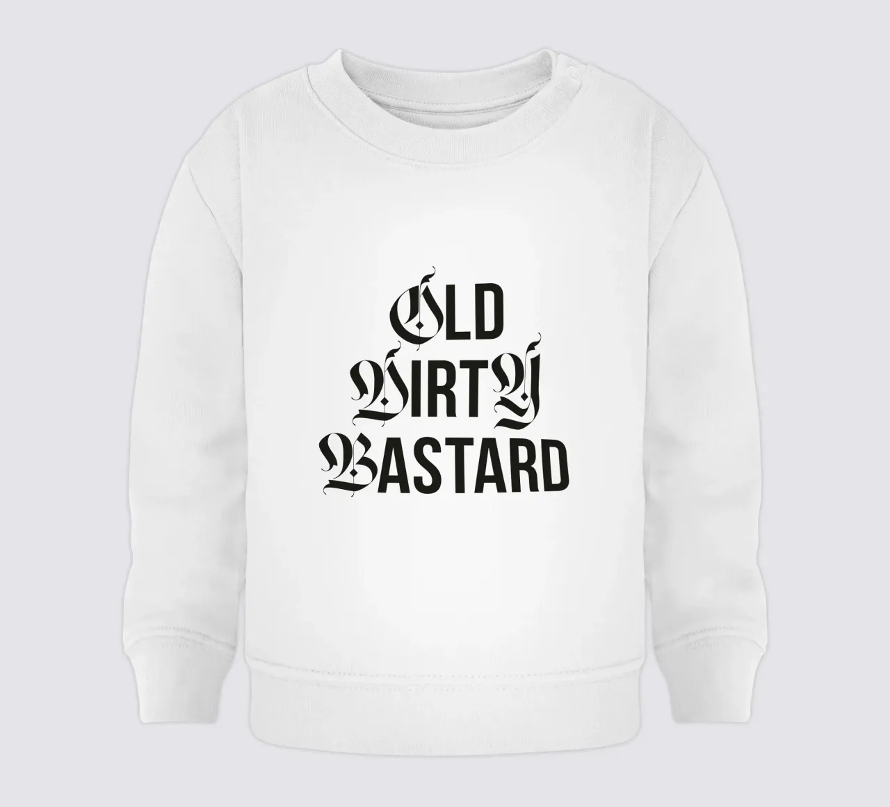 Old & Dirty felpa neonato da Tamsen Design