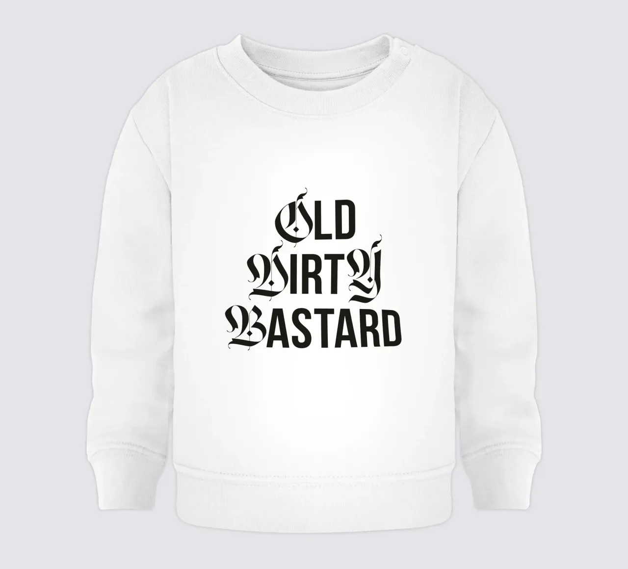 Old & Dirty felpa neonato da Tamsen Design