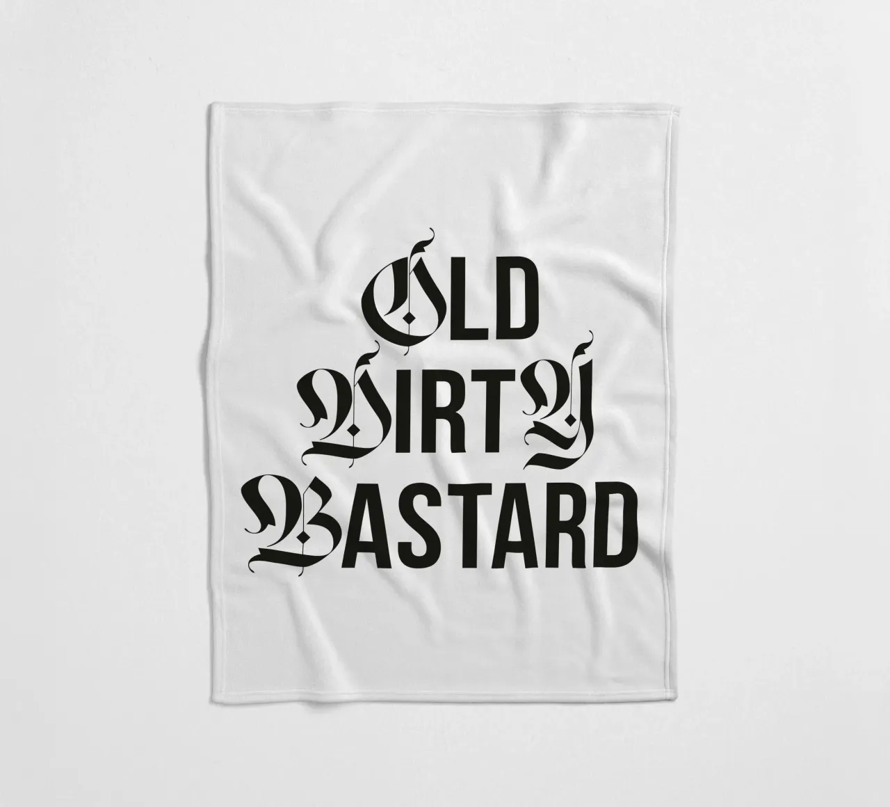 Old & Dirty coperta in pile da Tamsen Design