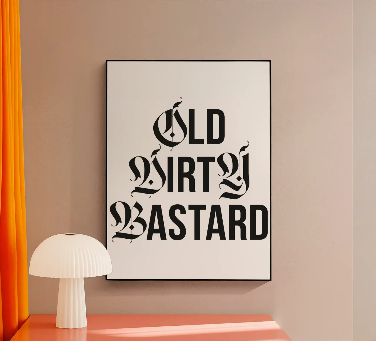 Old & Dirty plexiglass da Tamsen Design