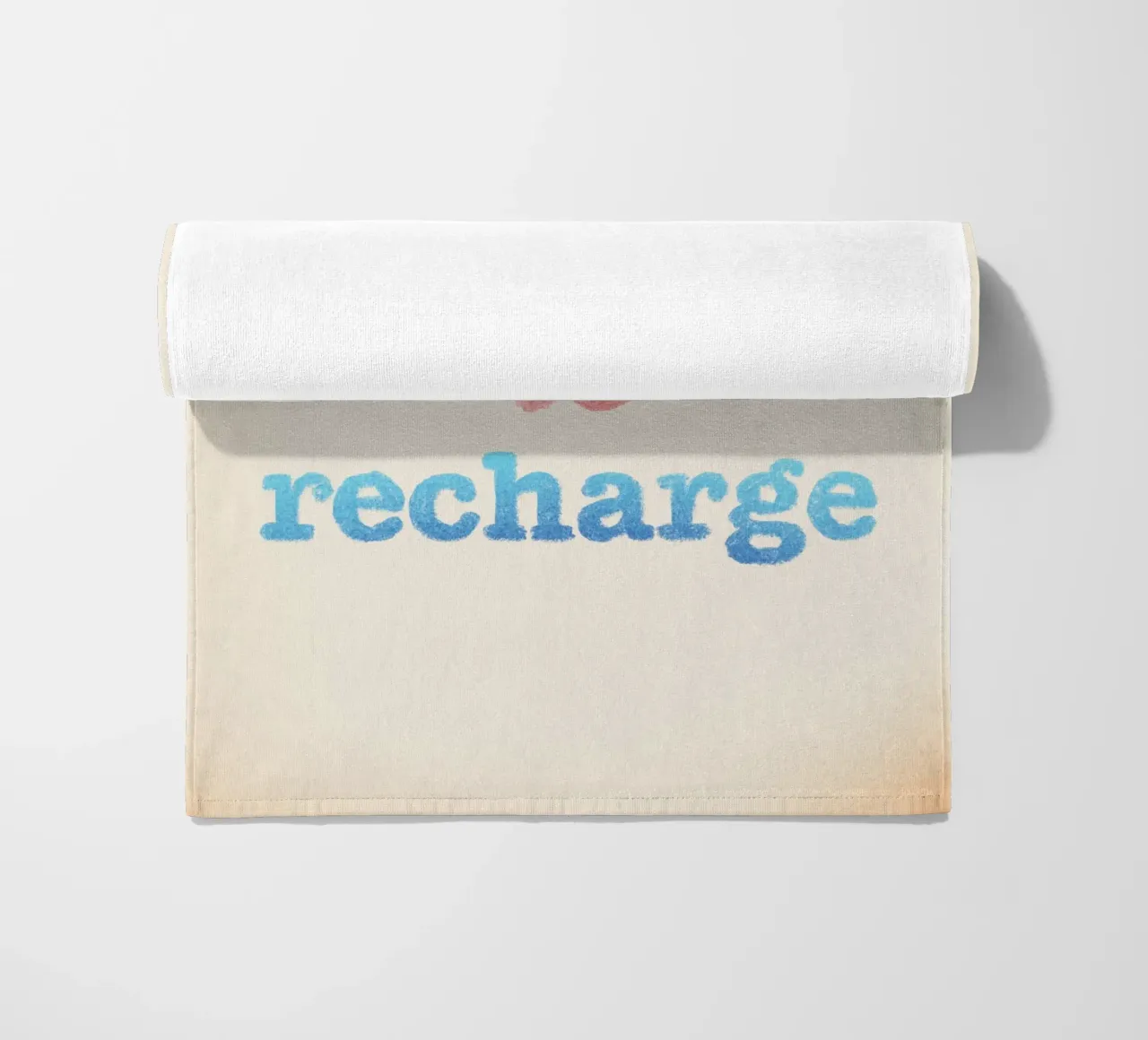 Unplugg to Recharge telo mare da nicigabrieldesigns