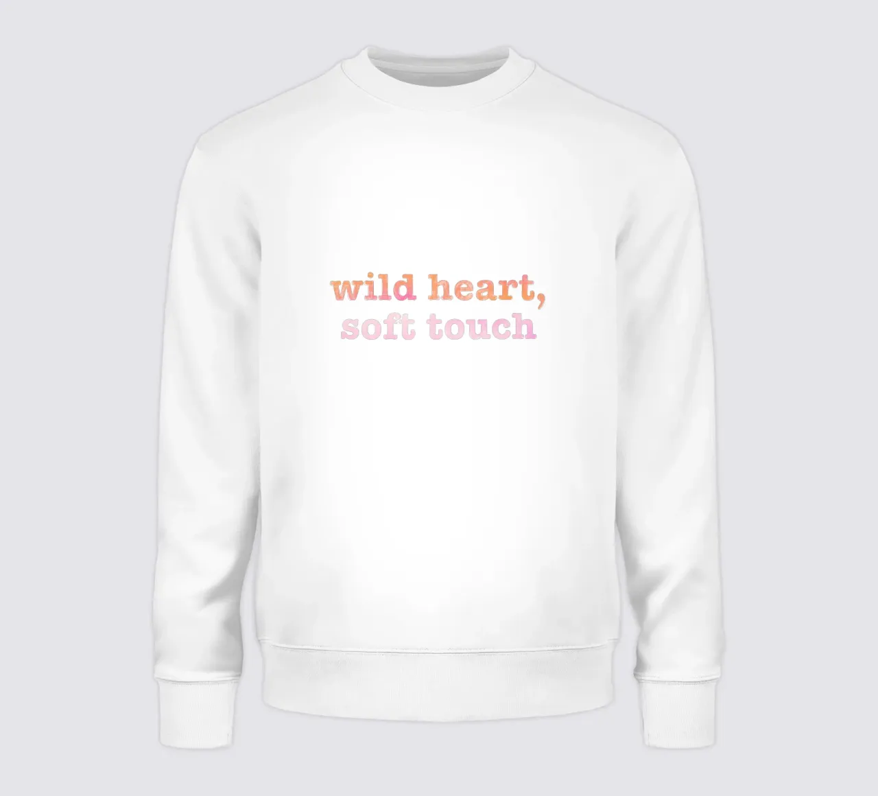 Wild heart, soft touch felpa da nicigabrieldesigns