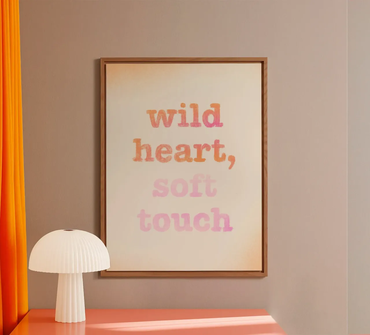 Wild heart, soft touch pannello forex da nicigabrieldesigns