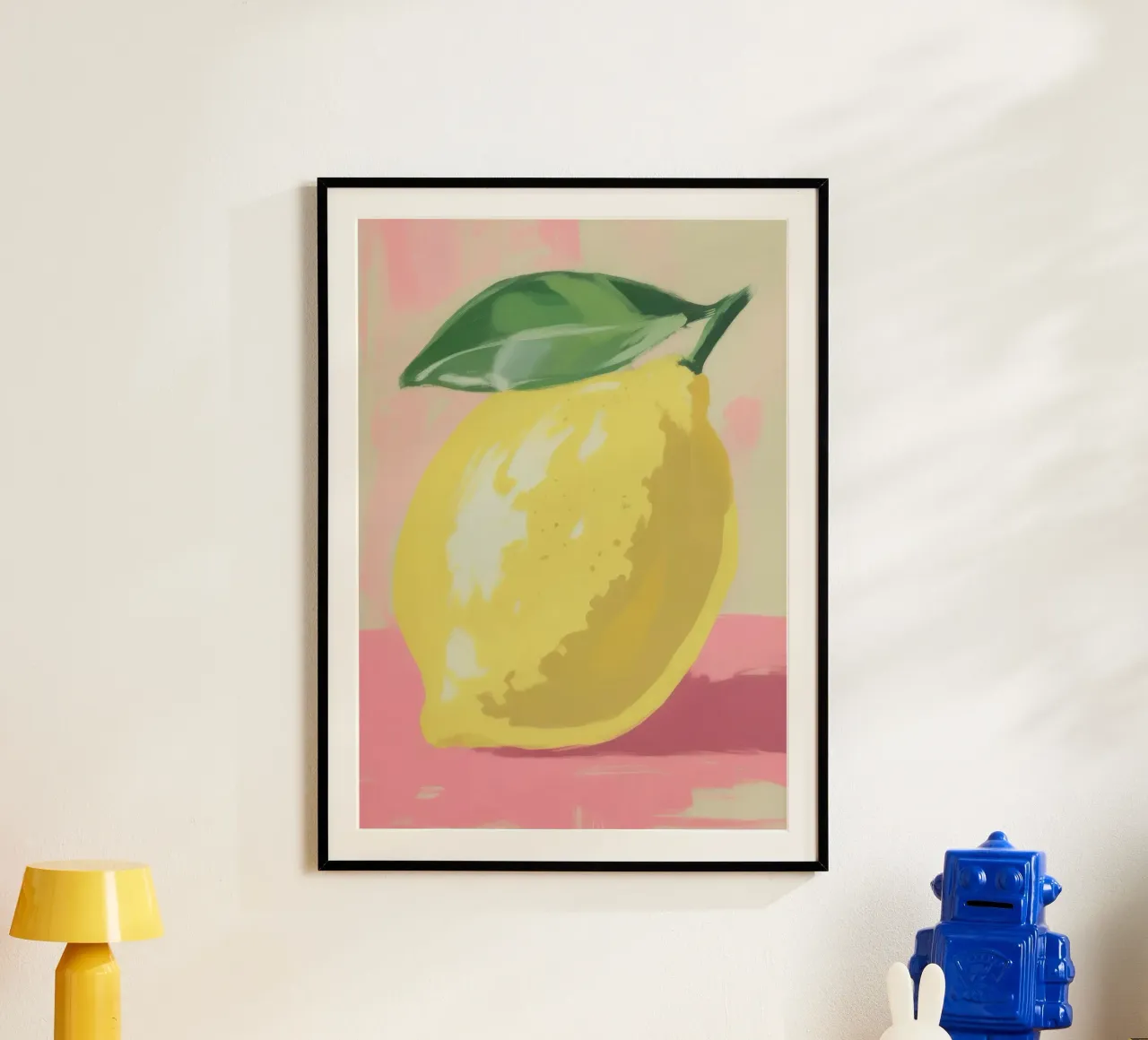 Stillleben mit Zitrone – Pastellfarben Hahnemühle von Bright Horizons