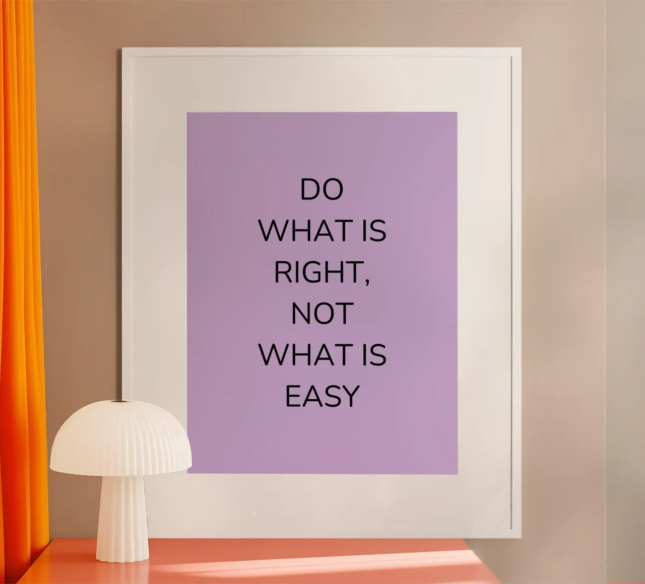 Do what is right, not what is easy hahnemühle by BenCoStyle