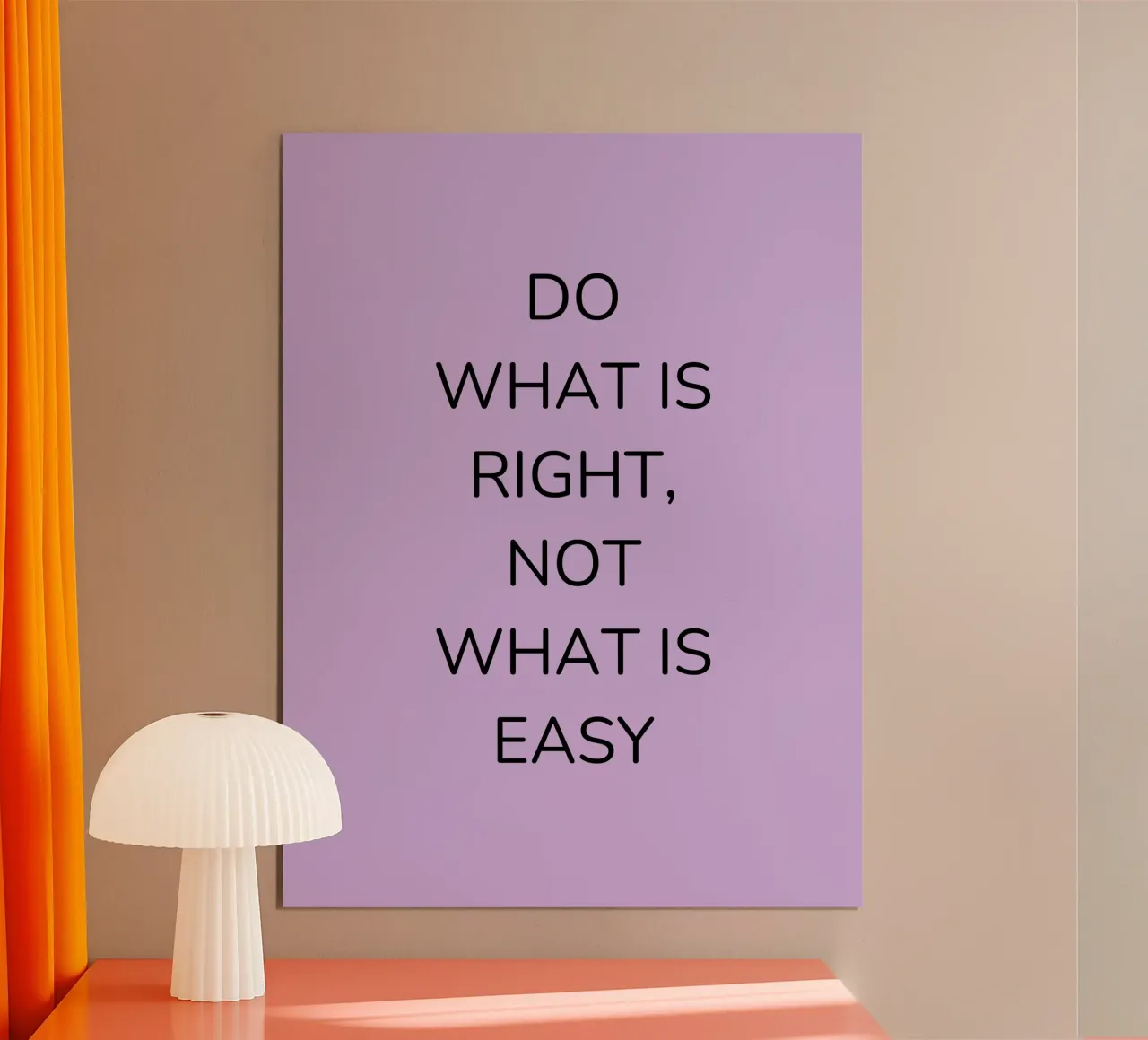 Do what is right, not what is easy hahnemühle by BenCoStyle