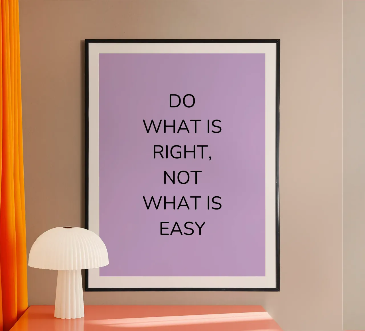 Do what is right, not what is easy hahnemühle by BenCoStyle
