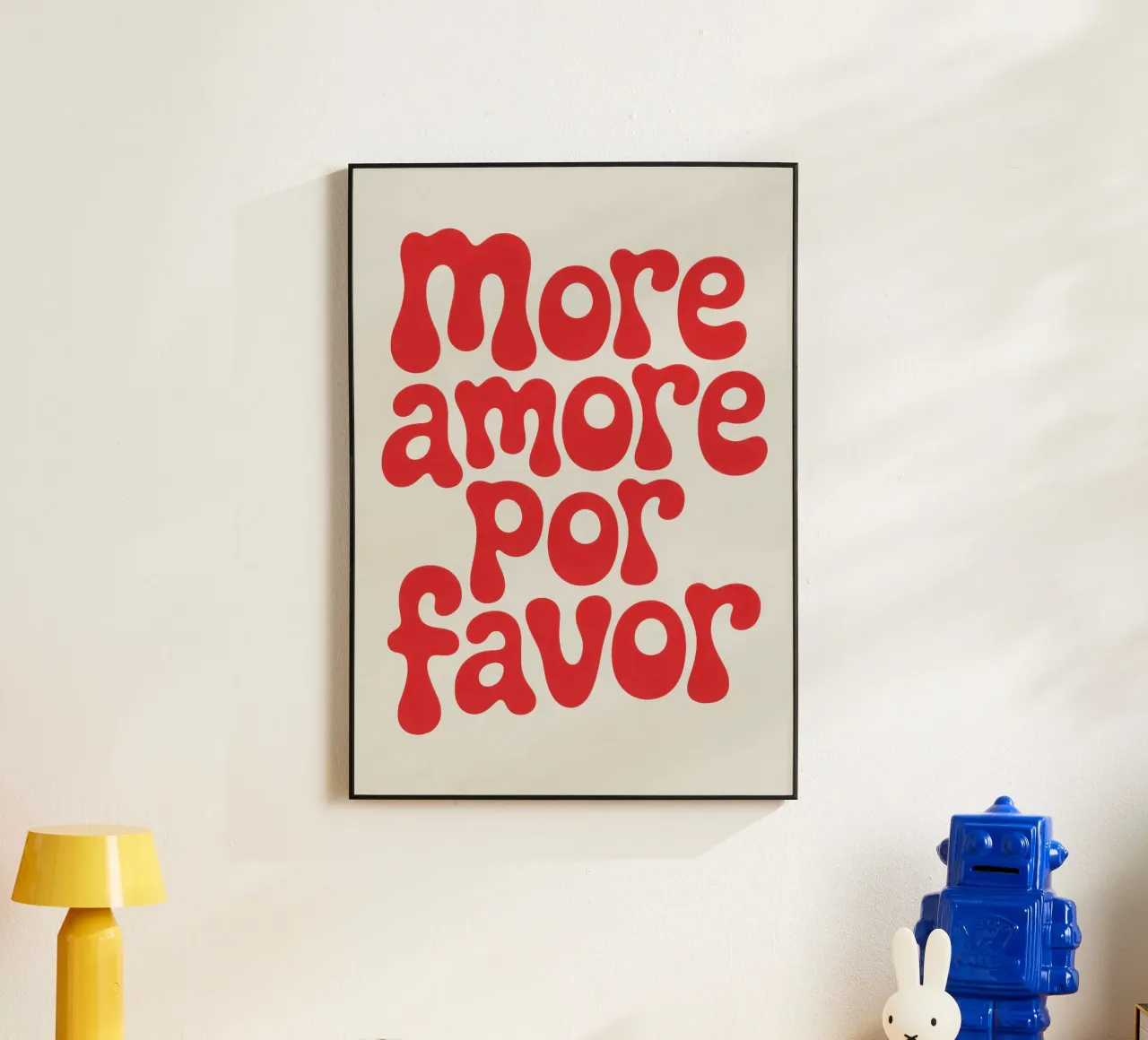 more amore por favor alluminio dibond da Words by Niki