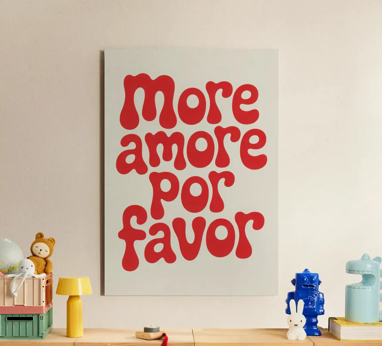 more amore por favor alluminio dibond da Words by Niki