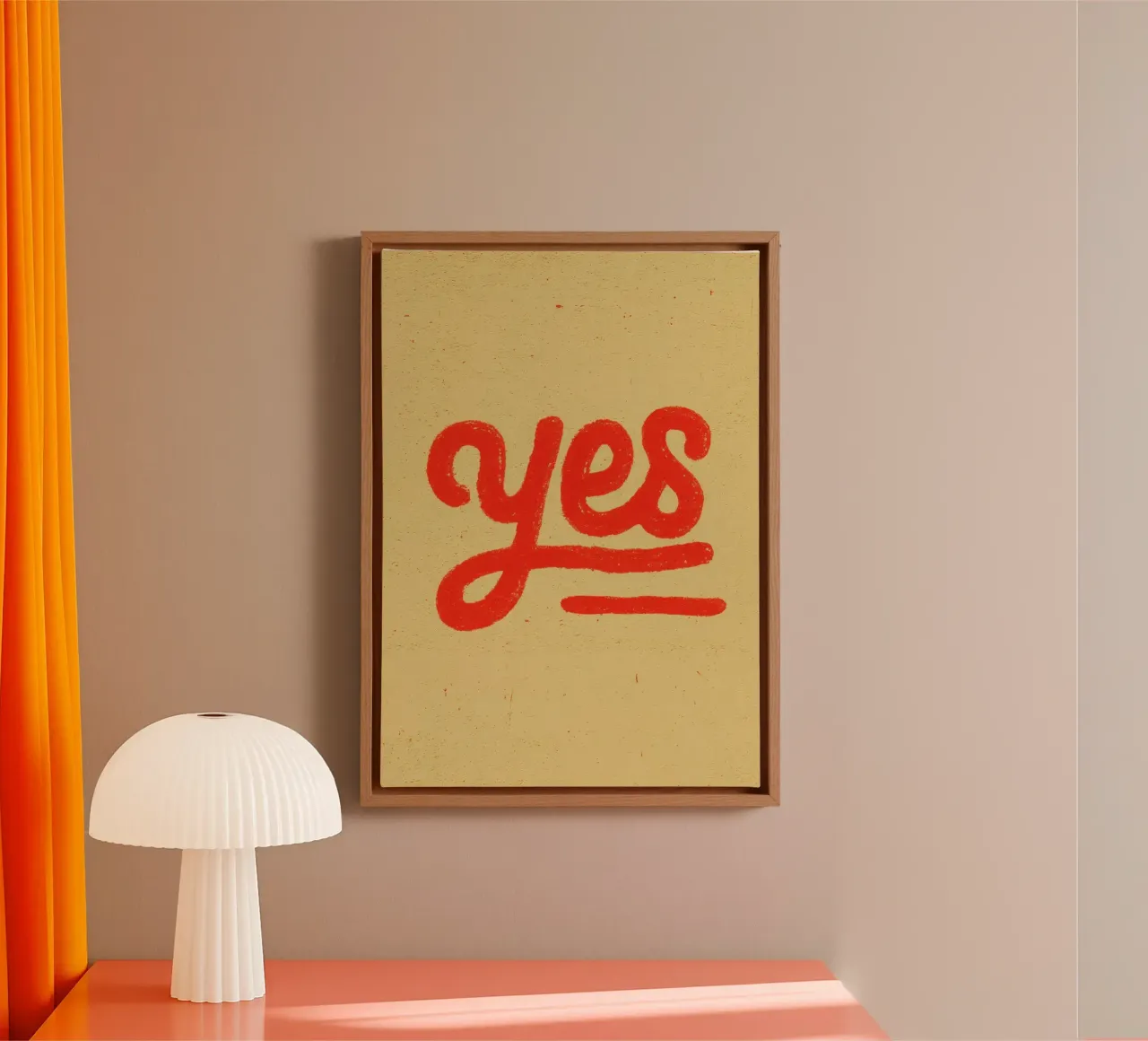 Yes tela da Nikis Art Studio