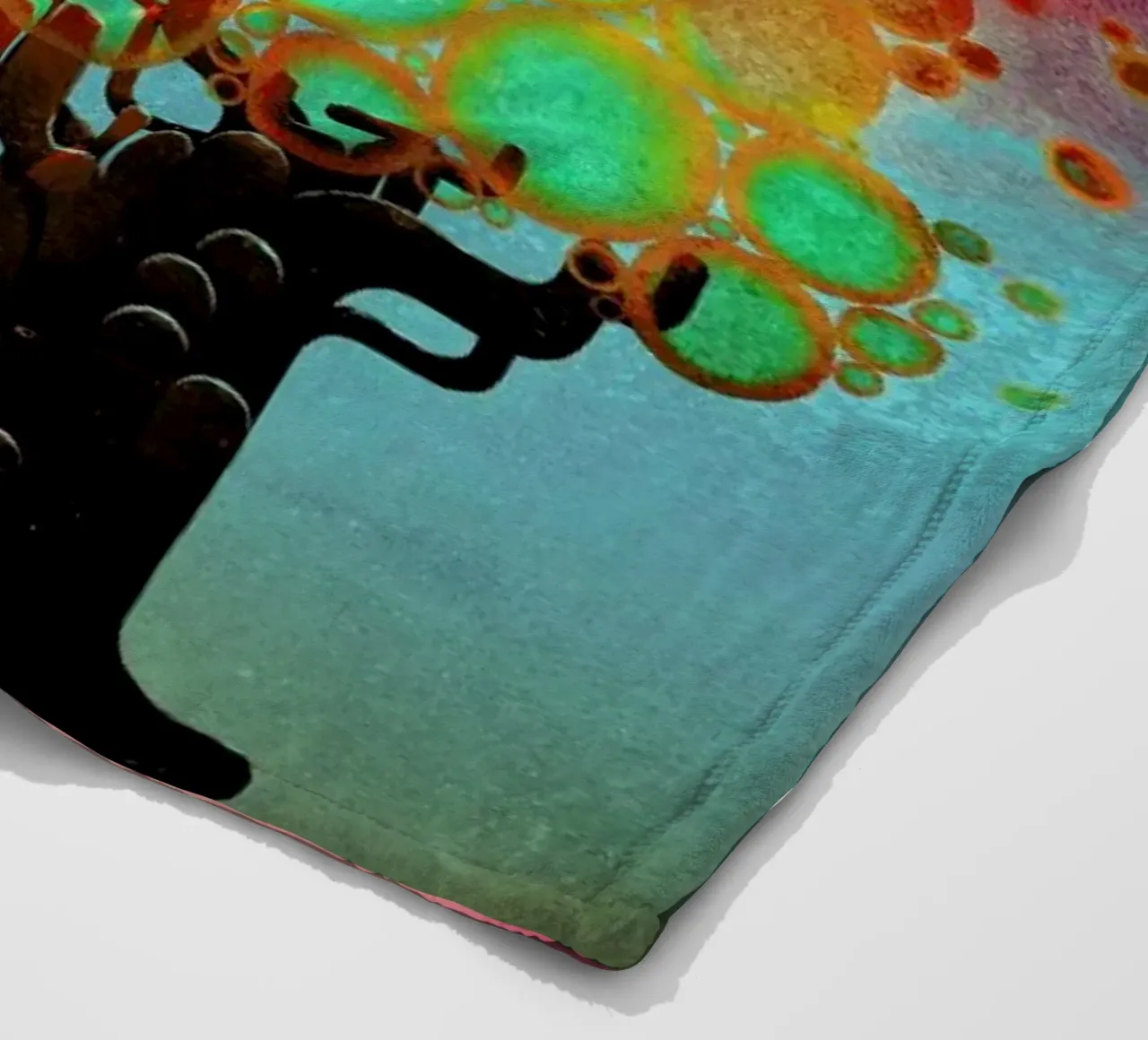 Aerials Fleecedecke von Antony Squizzato