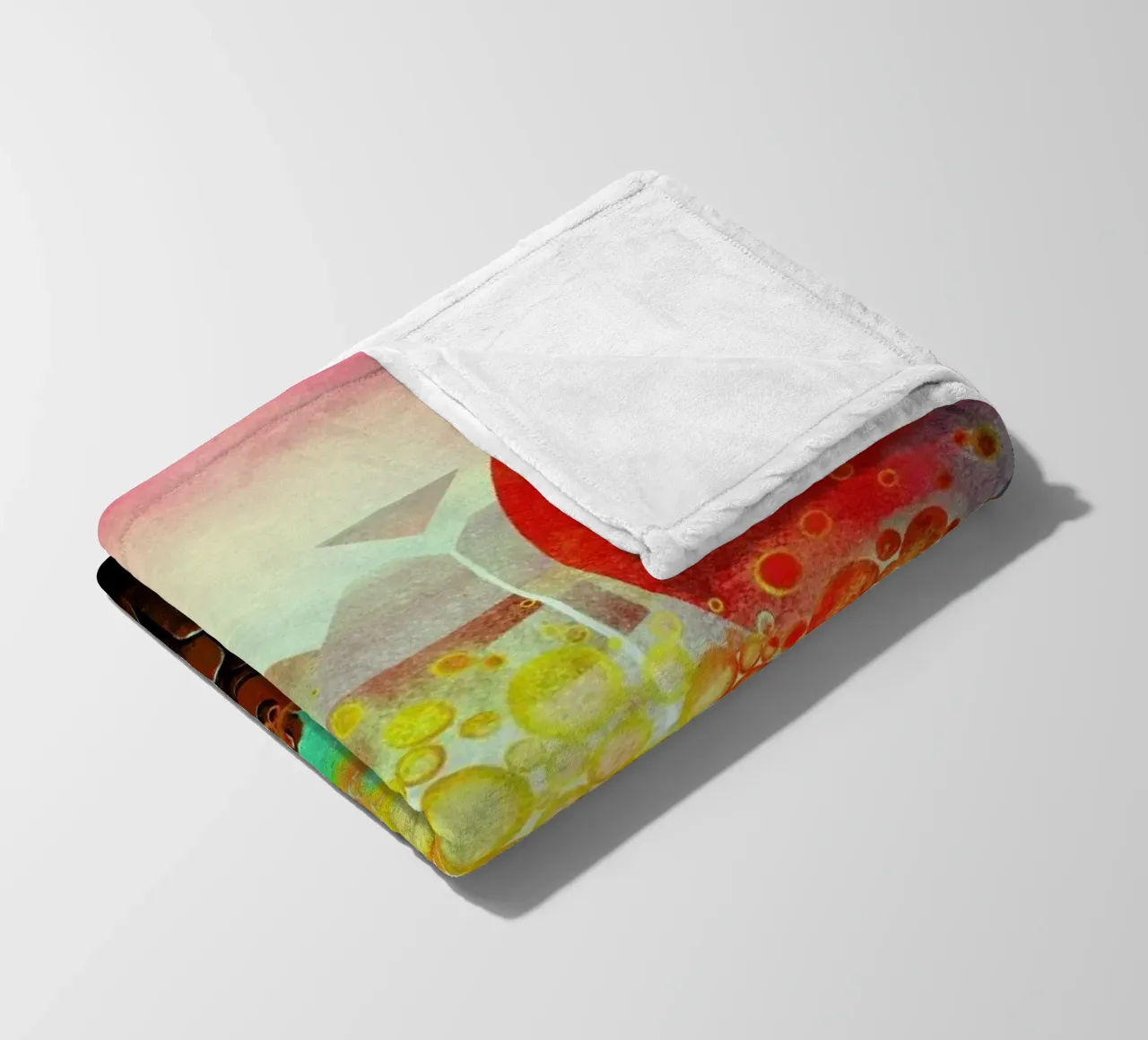 Aerials Fleecedecke von Antony Squizzato