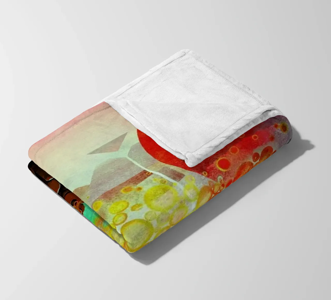 Aerials Fleecedecke von Antony Squizzato