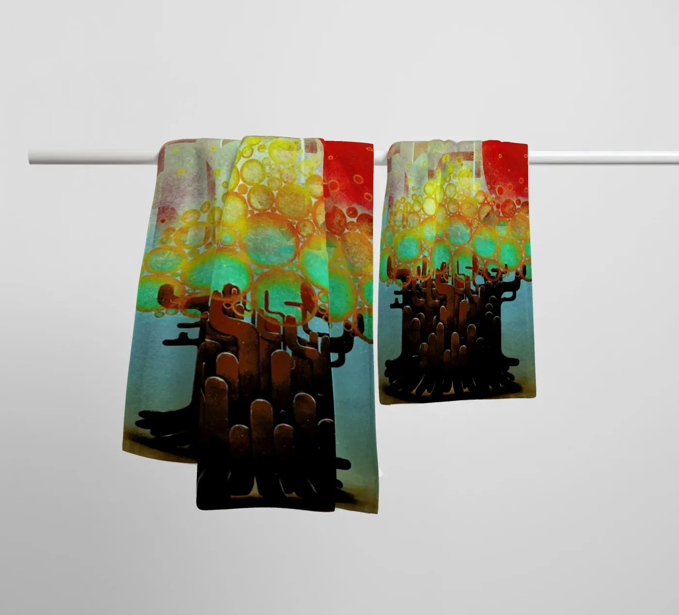 Aerials towel by Antony Squizzato