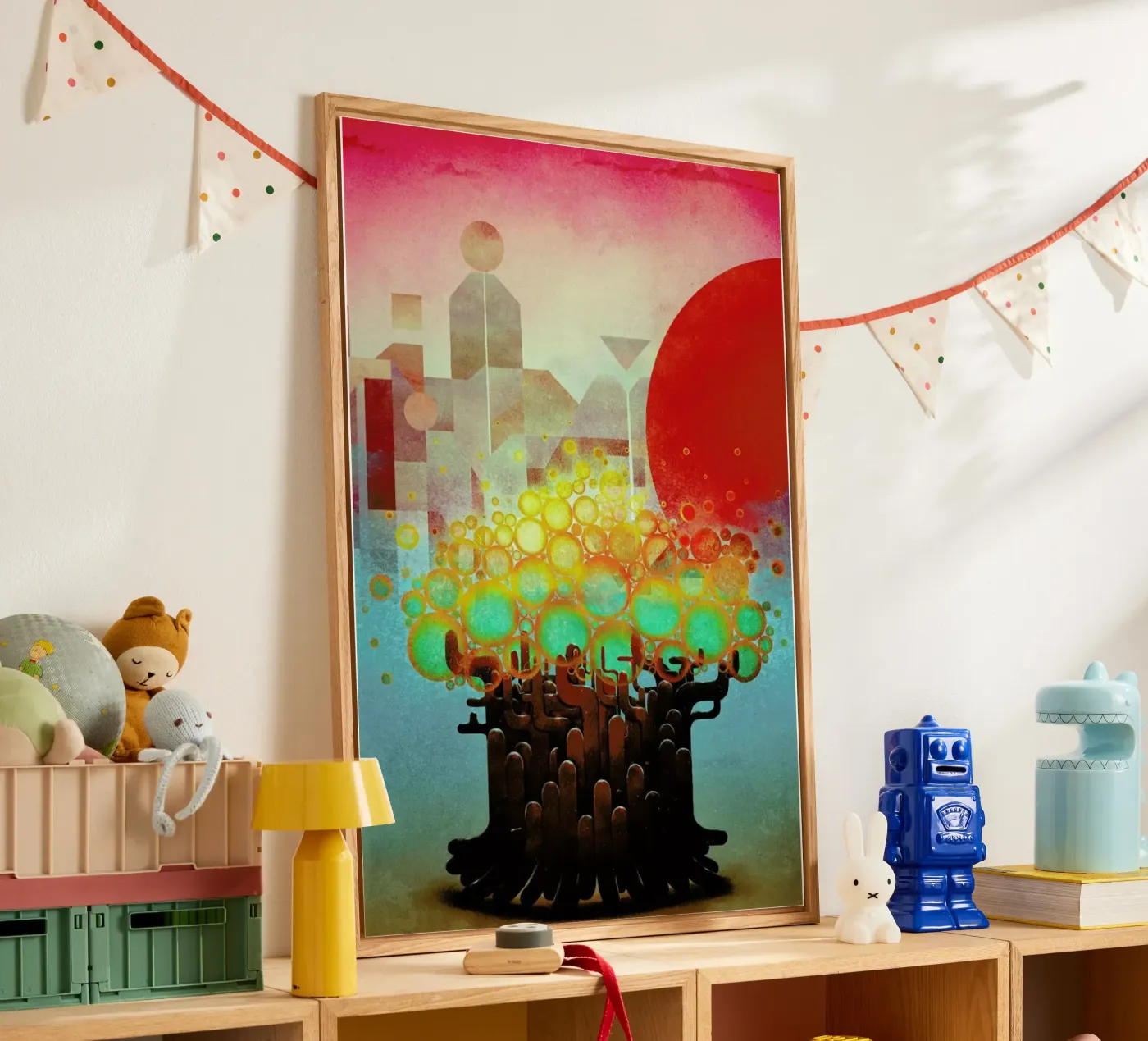 Aerials Acryl-Glas von Antony Squizzato